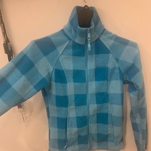 Columbia sportswear blue fleece